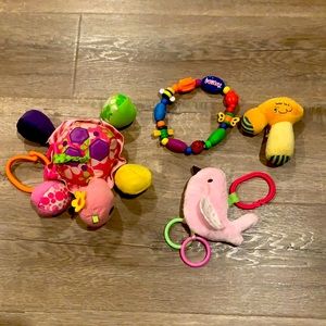 Baby stroller toys bundle 4
